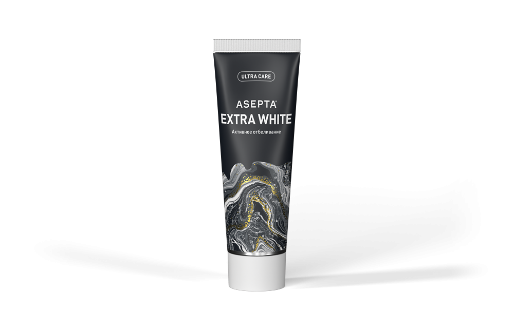 Зубная паста ASEPTA Активное отбеливание