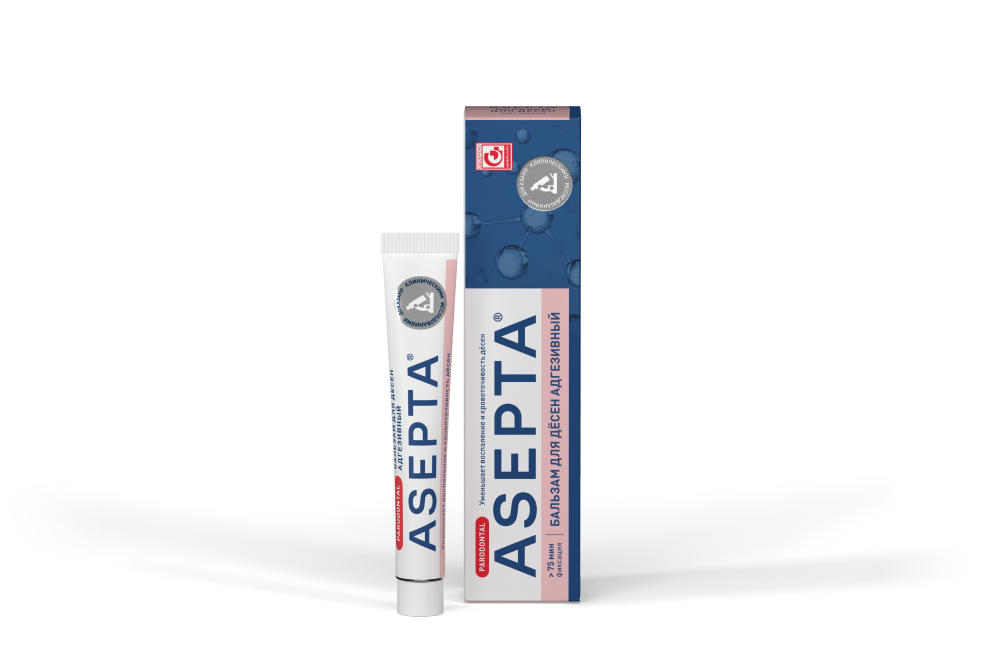 Бальзам адгезивный для десен ASEPTA