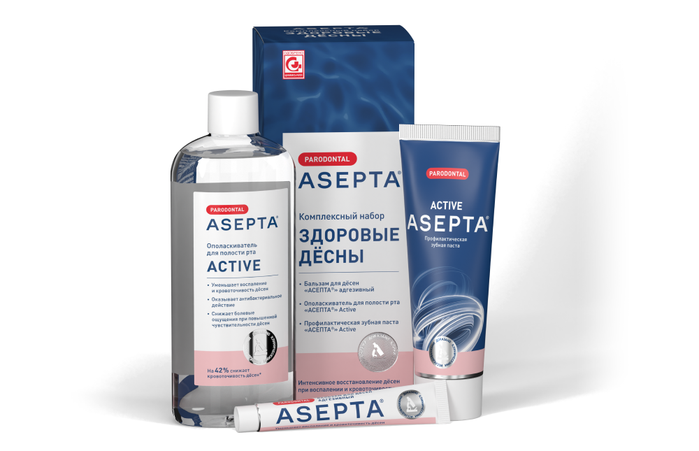 Набор ASEPTA «Здоровые дёсны»