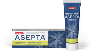 Зубная паста ASEPTA Лечебные травы