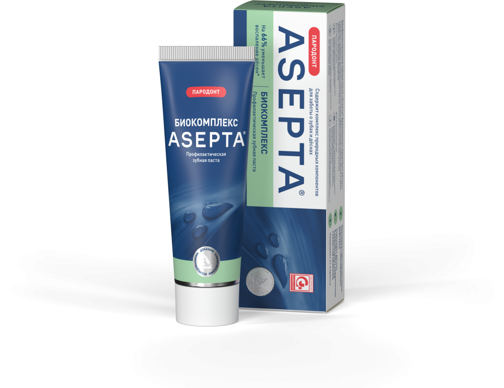 Зубная паста ASEPTA Биокомплекс