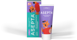 Детская зубная паста ASEPTA Сочные фрукты от 8 лет