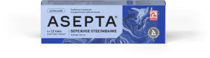 Зубная паста ASEPTA Бережное отбеливание