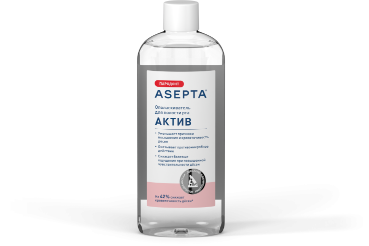 Ополаскиватель для полости рта ASEPTA АКТИВ