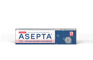 Бальзам адгезивный для десен ASEPTA