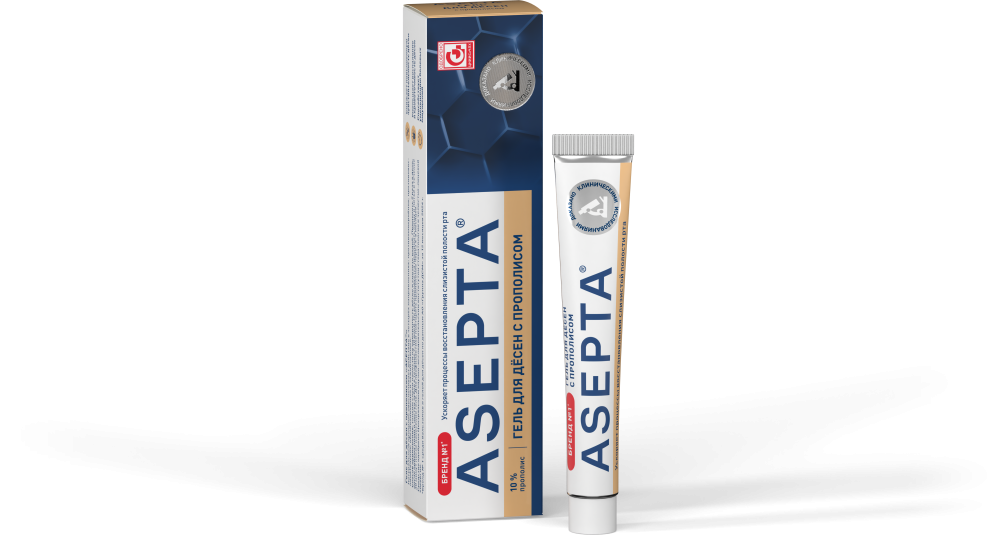 Гель для десен с прополисом ASEPTA