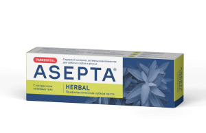 Зубная паста ASEPTA Лечебные травы