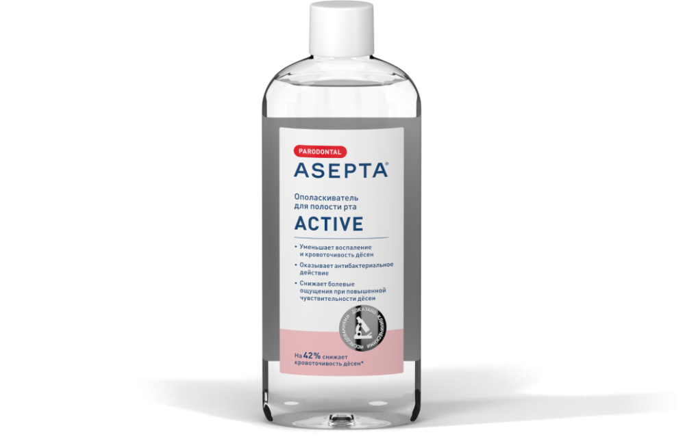 Ополаскиватель для полости рта ASEPTA ACTIVE